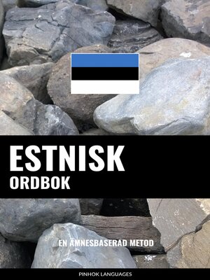 cover image of Estnisk ordbok